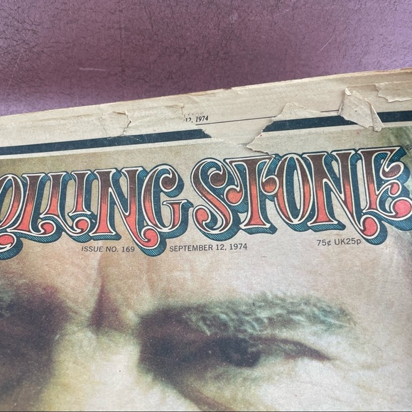 Vintage Rolling Stone Magazine Richard Nixon President September 12, 1974 - Picture 3 of 7